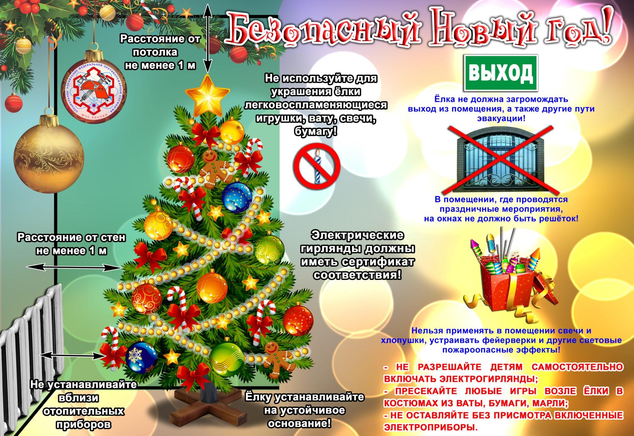 Безопасный новый год!